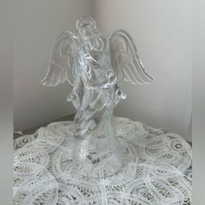 PRINCESS HOUSE Crystal
Angel Figurine Candle Holder
8" France Nativity Figure